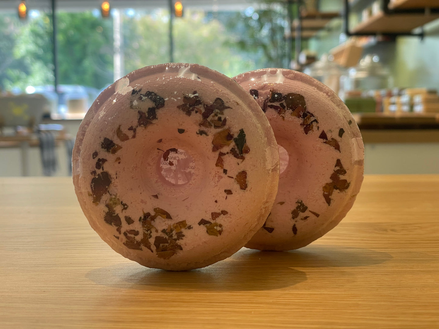 Rose Donut Bath Bombs