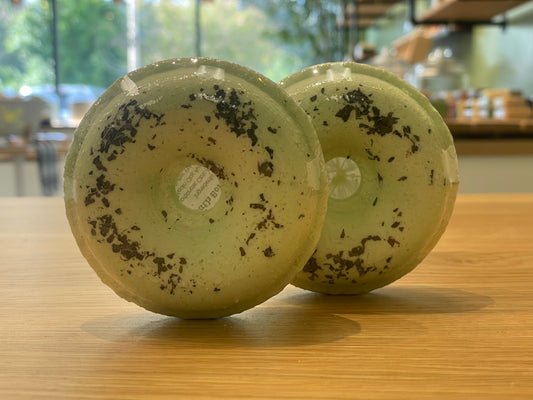 Peppermint Donut Bath Bomb