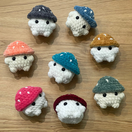 Crochet Mushroom Friends